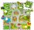 HAKUNA MATTE Podloga za igru, puzzle, 120x120x1,2 cm, zabavni park