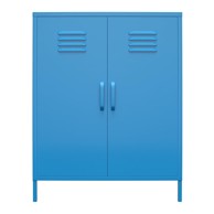 NOVOGRATZ Plavi metalni ormar, 80x102 cm