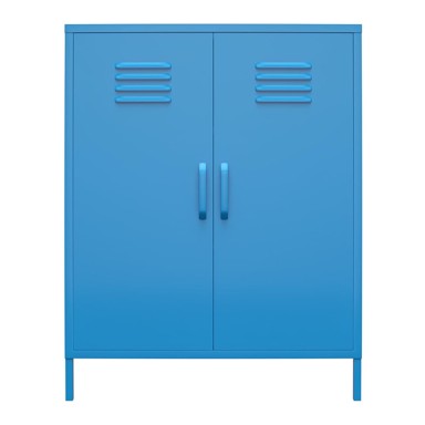 NOVOGRATZ Plavi metalni ormar, 80x102 cm