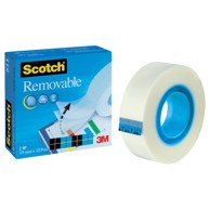 SCOTCH Ljepljiva traka 811 19 mm x 33 m, prozirna