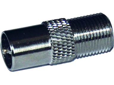 CABLETECH Adapter F ženski na TV muški