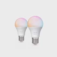 PHILIPS Hue WCA smart žarulje, E27, 2x806 lm, 2200–6500 K + RGB