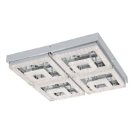 EGLO Plafonjera Fradelo 95661, LED 48 W, krom i kristal