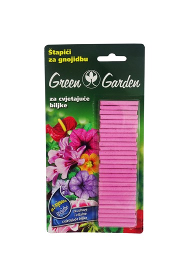 GREEN GARDEN Štapići za gnojidbu cvjetajućih biljaka