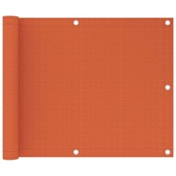 Balkonski zastor 75 x 300 cm HDPE, narančasti