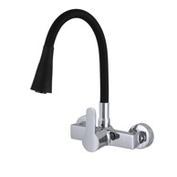 SLOMART Slavina Flex 3000, zidna mješalica, crna/krom