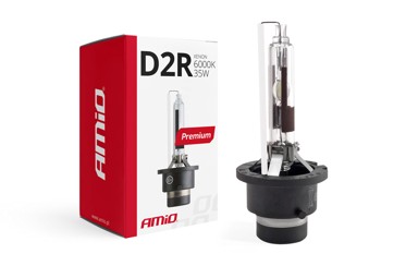 AMIO Premium xenon žarulje, zamjenske, D2R, 6000K, hladno bijela