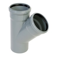 PEŠTAN Odvod PVC 110 k.račv.110/110/45