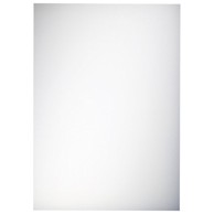 GBC Korice za spiralni uvez, karton 250 g, sjajne, A4, 100 komada, bijele, CE020071