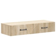 Zidni stol, 87,5 x 34,5 x 17 cm, hrast sonoma