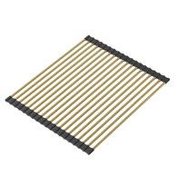 QUADRON Ocjedna mreža Rollmat Rolo Gold PVD/crna 43x32 cm