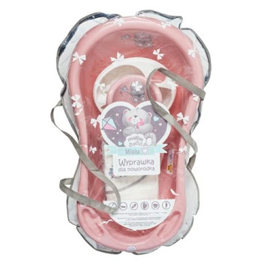 Kadica BABY POKLON SET MEDO roza