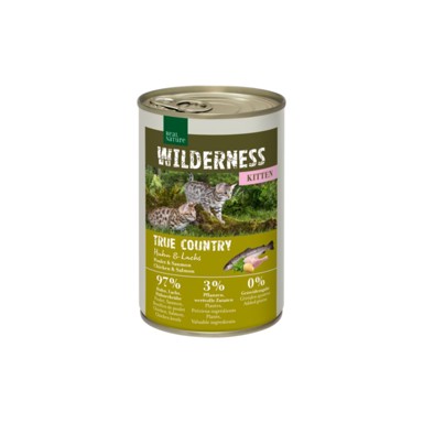 REAL NATURE Cat Kitten piletina i losos 400 g