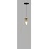 SQUID LIGHTING Crna/u zlatnoj boji viseća svjetiljka s metalnim sjenilom Fold