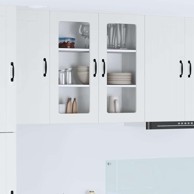 Zidni kuhinjski ormarić 80 x 31 x 80 cm, visoki sjaj bijeli