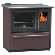 PLAMEN Peć na drva TERMO GLAS lijevi