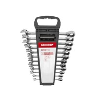 GEDORE Set kombiniranih ključeva s čegrtaljkom, 12-djelni