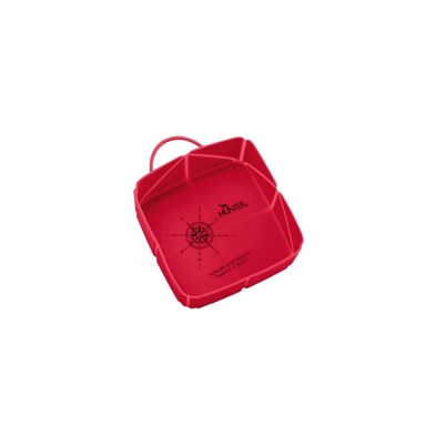 HUNTER Putna sklopiva silikonska posuda List crvena, 590 ml