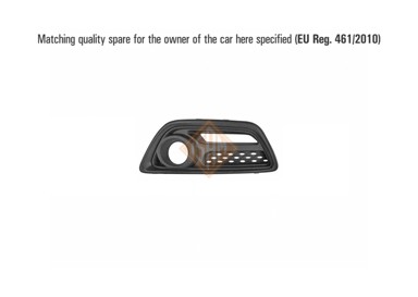 ISAM Maska branika Renault Captur, prednja lijeva, sa maglenkom