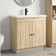 Set namještaja za kupaonicu 78,5 x 37,5 x 81 cm, hrast sonoma
