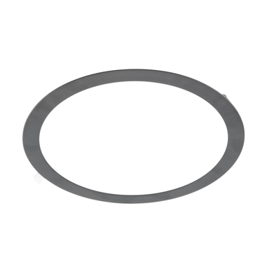 Ugradbeni okrugli LED panel ORIS 24W, CRNI, 3000K