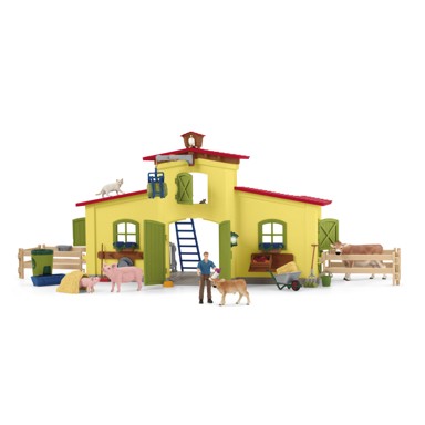 SCHLEICH Set Farm World Velika staja sa životinjama i dodacima 42605