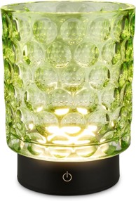 BRILONER LED stolna lampa, bežična, staklena, na dodir, IP44