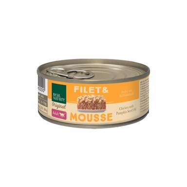 REAL NATURE Cat Filet&Mousse piletina 85 g