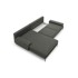 WINDSOR & CO SOFAS Tamnosivi kutni kauč na razvlačenje Planet, lijevi kut, 315x212x87 cm