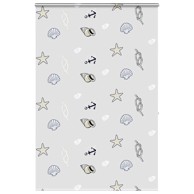 Rolo zavjesa za tuš s kazetom, 160x240 cm, širina tkanine 156 cm