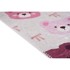 VITAUS Ružičasti/boje slonovače periv dječji tepih 160x230 cm Cute Teddies Pink