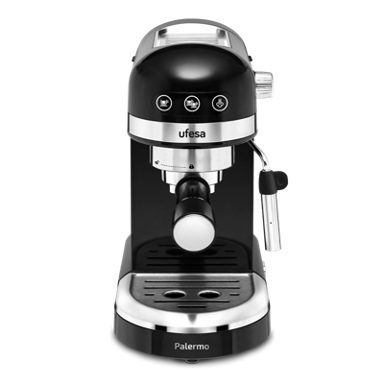 UFESA Aparat za kavu Palermo, 1350 W, 20 bara, 1,4 l, crni