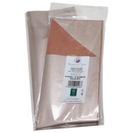 CARTOTECNICA ROSSI Ukrasni papir Tissue Z8045, 50 x 75 cm, 6 kom, blister, metalik bakreno-platinasti