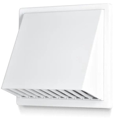 AIRROXY Ventilacijska rešetka s napom 170 x 170 mm FI 150, bijela