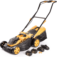 RIWALL Akumulatorska kosilica Pro RALM 3820 set, 2 baterije