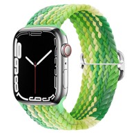 BStrap Elastic Nylon remen za Apple Watch 42/44/45mm, lime