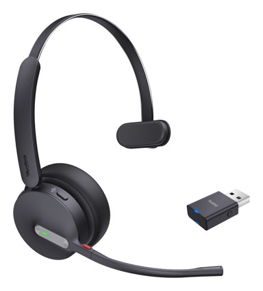 YEALINK slušalice WH64 Hybrid Mono UC, crne