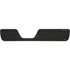 CONTOUR DESIGN Podloga za ruku CDWRRED00110, crna