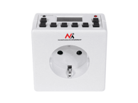 MACLEAN Digitalni timer MCE30G, 16 A, 3600 W, 156 programa, Schuko, bijeli