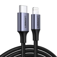 UGREEN USB kabel tip C na Lightning, 3 A
