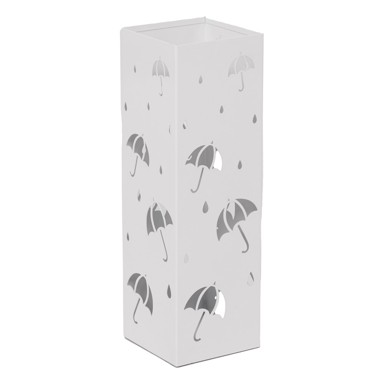 Organizator za kišobrane Mega 15x15x48 cm, bijeli