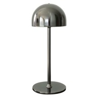 SIRIUS Tamno siva LED stolna lampa s daljinskim upravljačem s metalnim sjenilom (visina 30 cm) Tim 