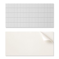 Coloray paket PVC pločica s uzorkom, samoljepljive za spavaću sobu, glatka, pravokutni mozaik 6 x 60 x 30 cm