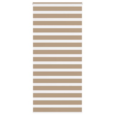 Zebra zavjesa, 105 x 200 cm, širina tkanine 100,9 cm, poliester, pješčano smeđa