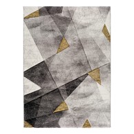 NEPOZNATI BRAND Sivo-žuti tepih Bianca Grey, 140 x 200 cm