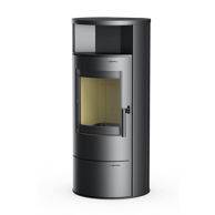 THERMIA Peć na drva Cumulus Omega V1, bez kamena, siva