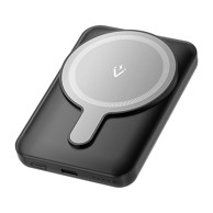 VENTION Powerbank FHSB0 magnetski 5000mAh 20W + USB-A na USB-C kabel, crna