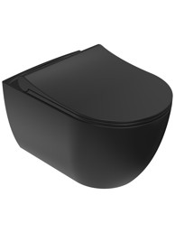 CONCEPTO WC školjka sierra black rimless viseća