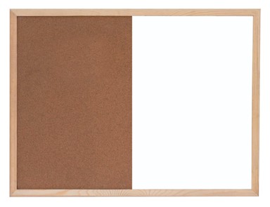 OPTIMA Ploča 45 × 60 cm, kombinirana (pluto + magnet)