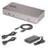 STARTECH Docking stanica 150UE-USB4DOCKTRIPLE USB4, siva